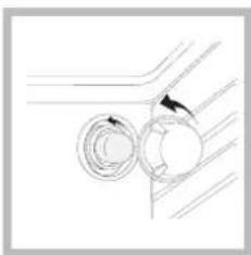 HOTPOINT-ARISTON FH 82 C IXHA - Replacing the light bulb - 1