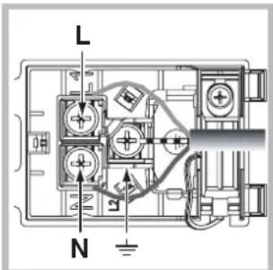 HOTPOINT-ARISTON OS 992 C IX HA - Montaggio del cavo di alimentazione - 2