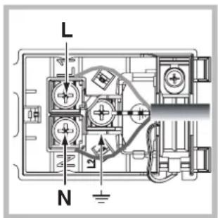 HOTPOINT-ARISTON OS 992 C IX HA - Besleme kablosu montaji - 2