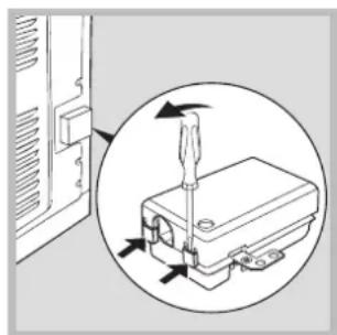 HOTPOINT-ARISTON OS 992 C IX HA - Montagem do cabo de fornecimento - 1