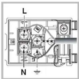 HOTPOINT-ARISTON OS 992 C IX HA - Montage du cable d'alimentation - 2