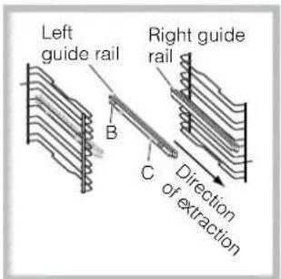 HOTPOINT-ARISTON FQ 103GP.1(ICE)F HA - Assembling the sliding rack kit - 2