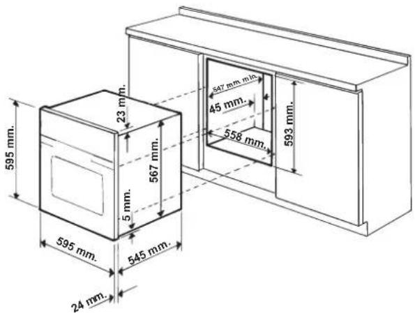 HOTPOINT-ARISTON FT 95V C.1 (AN) HA - Built-in appliance - 1