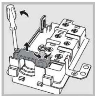 HOTPOINT-ARISTON FZ 1032GP.1 IX F HA - Montaggio del cavo di alimentazione - 2