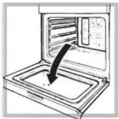 HOTPOINT-ARISTON FZ 1032GP.1 IX F HA - Cleaning the oven door - 1