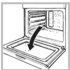 HOTPOINT-ARISTON FZ 62 GP.1 IX Y HA - De ovendeur reinigen - 1