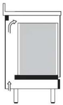 HOTPOINT-ARISTON MB 91.3 IX HA - Installation des jours à encastrer - 1