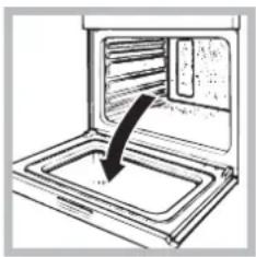 HOTPOINT-ARISTON MB 91.3 IX HA - Nettoyage de la porte - 1