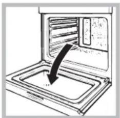 HOTPOINT-ARISTON MB 91.3 IX HA - Limpeza da porta - 1