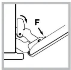 HOTPOINT-ARISTON MB 91.3 IX HA - Nettoyage de la porte - 2