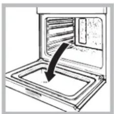 HOTPOINT-ARISTON MB 91.3 IX HA - Limpiar la puerta - 1