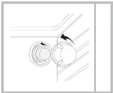 HOTPOINT-ARISTON MB 91.3 IX HA - Sostituire la lampadina - 1