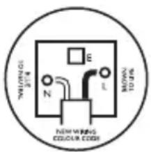 REMINGTON D3700 - WIRING INSTRUCTIONS UK PLUGS ONLY - 1