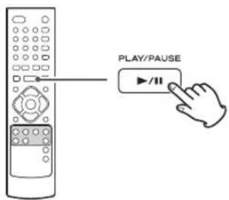 TEAC CRH238I B - To pause playback - 1