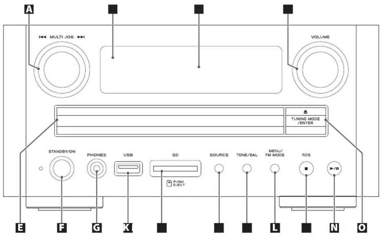 TEAC CRH238I B - Antena de FM exterior - 2