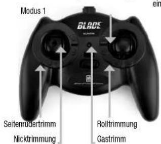 E-flite Blade mCX2 RTF - Beschreibungdes 5-in-1Controlboard,Scharfschaltung und Motorsteuerungstest - 3