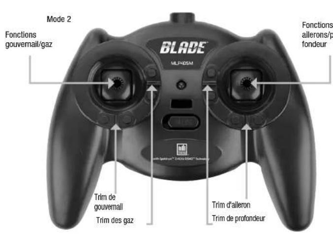 E-flite Blade mCX2 RTF - Informations complémentaires pour l'affection - 1