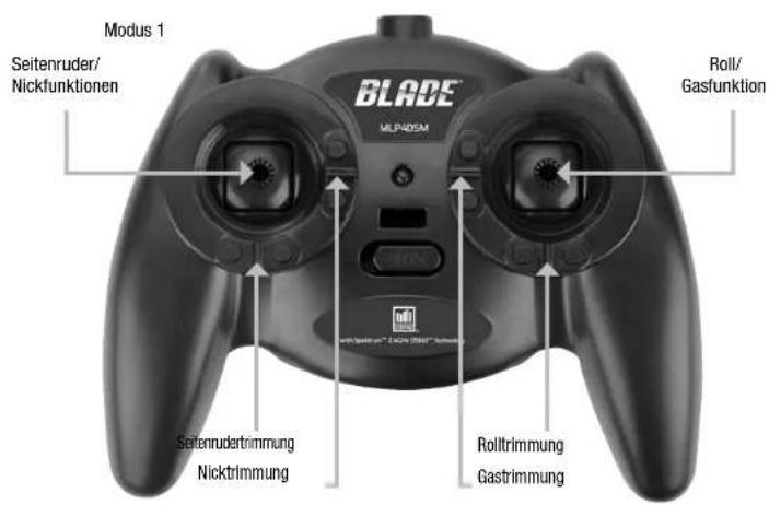 E-flite Blade mCX2 RTF - Die Steuerung - 2
