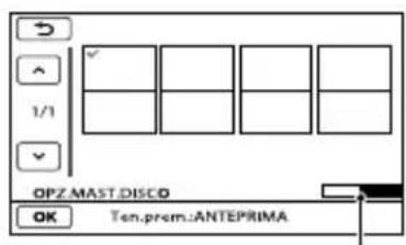 SONY Handycam DCRSX65ES - Collegare l'alimentatore CA e il cavo di alimentazione alla presa DC IN della videocamera e alla presa a muro (p. 13). - 2