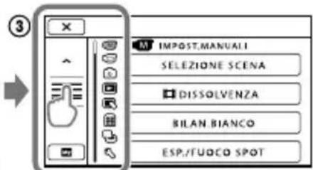 SONY Handycam DCRSX65ES - Uso dei menu - 3
