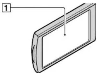 SONY Handycam DCRSX65ES - Teile und Bedienelemente - 2