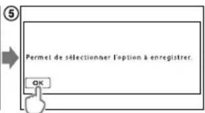 SONY Handycam DCRSX65ES - Utilisation de MON MENU - 5