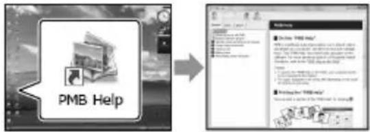 SONY Handycam DCRSX65ES - "PMB Help" lezen - 1