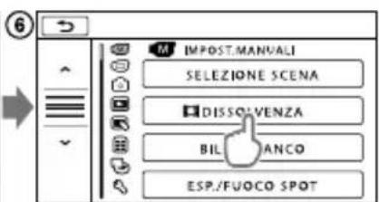 SONY Handycam DCRSX65ES - Uso di MENU PERSONALE - 6