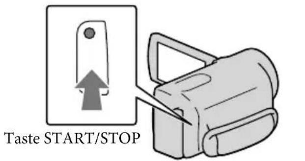 SONY Handycam DCRSX65ES - Starten Sie mit START/STOP die Aufnahme. - 1