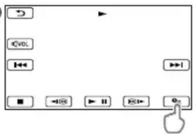 SONY Handycam DCRSX65ES - Gebruik van het ePtion MENU - 1