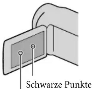 SONY Handycam DCRSX65ES - Menüoptionen, LCD-Bildschirmträger und Objektiv - 1