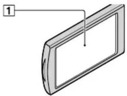 SONY Handycam DCRSX65ES - Onderdelen en bedieningselementen - 2