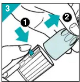 PHILIPS HP4651 - To remove an attachment: - 1
