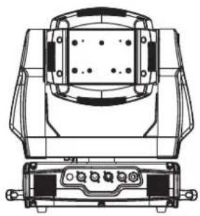Futurelight PHS750E - DMX-512 connection / connection between fixtures - 3