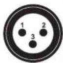 Futurelight PHS750E - Belegung der XLR-Verbindung: - 2