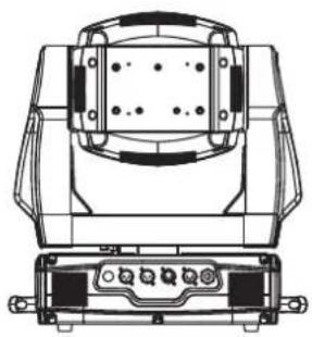 Futurelight PHS750E - DMX-512 connection / connection between fixtures - 2