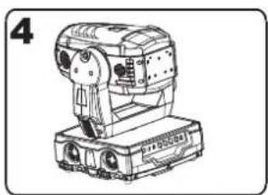 Futurelight PHS1200E - High-Power Moving-Head - 3