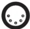 Futurelight PHS1200E - Entrada DMX - 1
