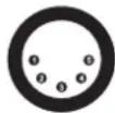 Futurelight PHS1200E - Belegung der XLR-Verbindung: - 4