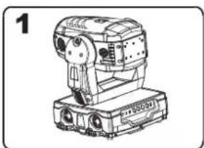 Futurelight PHS1200E - Procedure: - 1