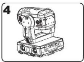 Futurelight PHS1200E - Moving Head High-Power - 3