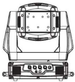 Futurelight PHW750E - DMX-512 connection / connection between fixtures - 1