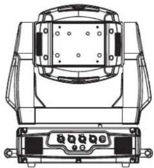 Futurelight PHW750E - DMX-512 connection / connection between fixtures - 3