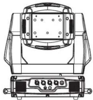 Futurelight PHW750E - DMX-512 connection / connection between fixtures - 2