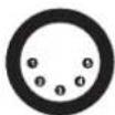 Futurelight PHW1200E - Entrada DMX - 1