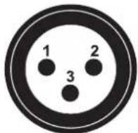 Futurelight DJScan 260 - Belegung der XLR-Verbindung: - 2