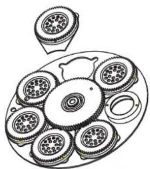 Futurelight PSX575 - Insertar/reemplazar gobos - 5