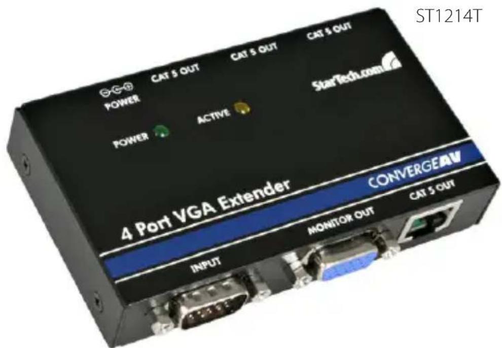 StarTech.com ST121EXT - Prolongateur VGA video - 1
