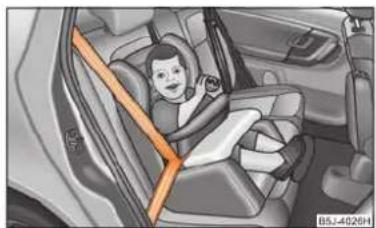 SKODA Fabia (2010) - Sièges pour enfants selon groupe 1 - 1