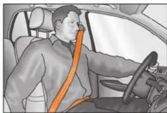 SKODA Fabia (2010) - Attacher une ceinture de sécurité trois points - 1